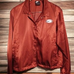 Nike jacket copper color